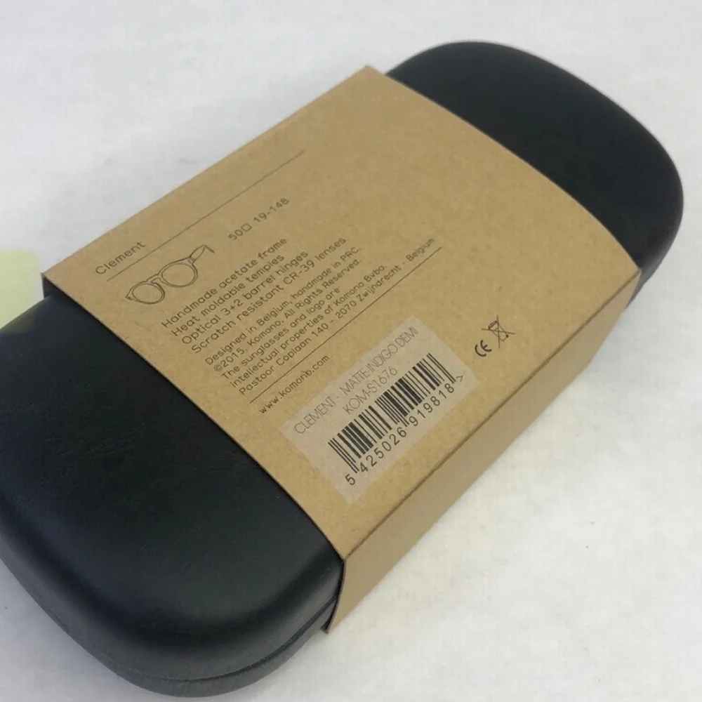 Komono sunglasses NEW Clement Matte Indigo blue tortoise mirrored